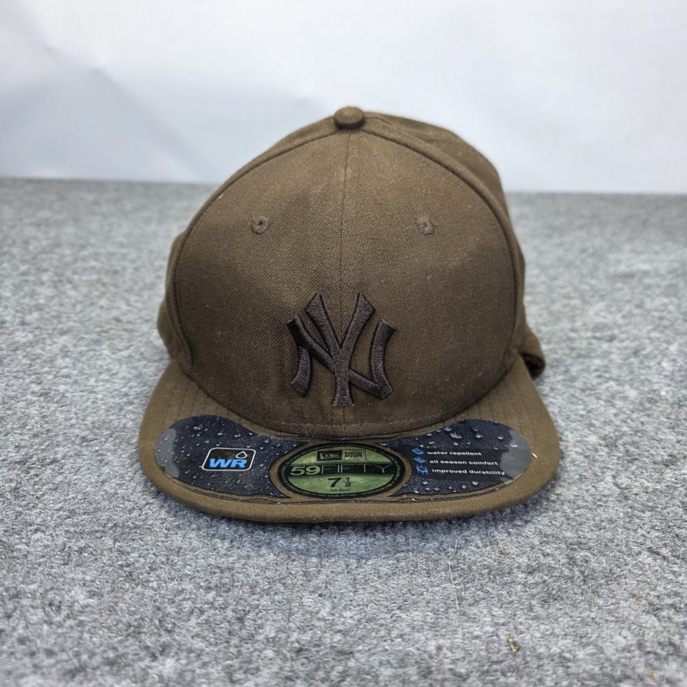 New York Yankees Dog Ears New Era 59Fifty Fitted Hat Cap Size 7 1/2 MLB STS